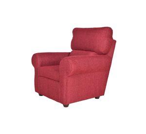 Sillon 1C Beron  Chenille  95x90x100 cm Burdeo