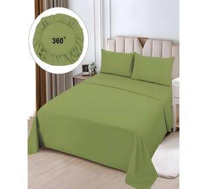 JUEGO DE SABANAS KING VERDE