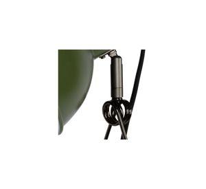 LAMPARA FOCO PINZA MOYS VERDE 1XE27