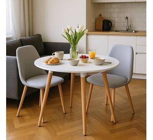 MESA DE COMEDOR EAMES BLANCA