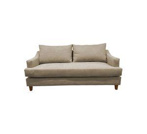 SOFÁ MISTRAL CHENILLE BEIGE 3 CUERPOS