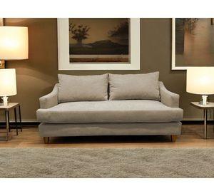 SOFÁ MISTRAL CHENILLE BEIGE 3 CUERPOS