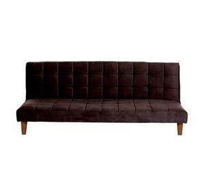 FUTON TURIN  TELA VELVET CHOCOLATE