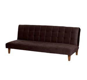 FUTON TURIN  TELA VELVET CHOCOLATE