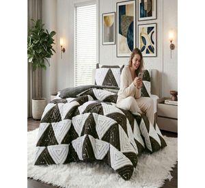 Cubrecama Plaza y Media Invierno Jacquard Cutting Premium Chiporro Extra Suave C-1
