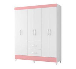 CLOSET 6P MOBI WHITE VEKKAHOME
