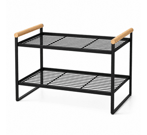 Organizador de Logia 2 niveles Metalico Negro 125