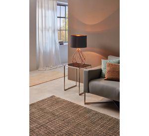 Lampara Sobremesa Pedregal Acero Cobre DM350 H645 1x60W E27 Cod95185