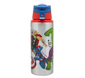 Botella metálica de 500ml licencias, diseño Infantil y portátil.