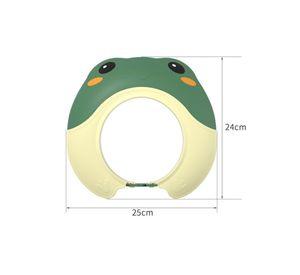 Gorro de Baño Visera de Ducha Animal para Bebé Celeste