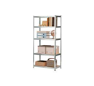 Estante Rack Metálico DecoTeam 5 Estantes 180 x 90 x 40