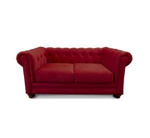 SOFA FLORENCIA 2C TELA VELVET BURDEO