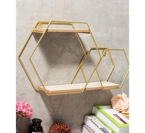 Estantería Pared Hexagonal Moderno Decorativo Hogar Jhn