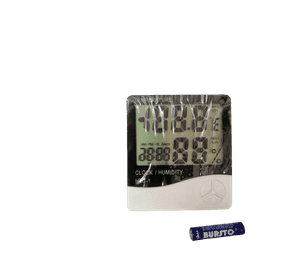 Termómetro Ambiental Reloj Alarma Htc-1