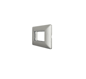 Placa Triple Base Para Modulo Tomacorriente Interruptor Stanford Champagne