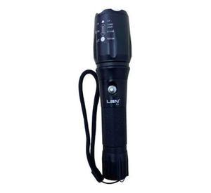 Linterna Portátil Led Lbn Recargable E5 Negra