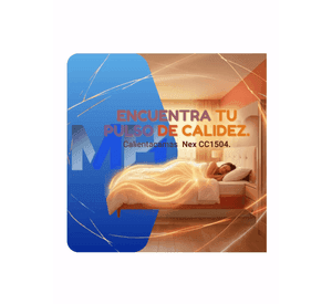 Pack X2 Calientacama 1 Plaza Nex 60w Cc1504 Blanco