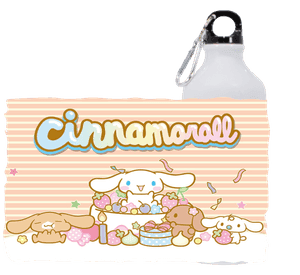 BOTELLA DE AGUA ESTAMPADA DE CINNAMONROLL, HELLO KITTY REGALO 1 600ML