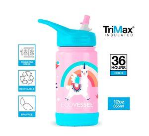 Botella de agua para niños 355 ml The Frost Llama.