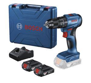 Taladro atornillador percutor 50 Nm + 2 Batería 18V 2Ah Bosch GSB185-LI