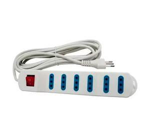 Alargador Zapatilla Eléctrico Con Switch 6 Tomas