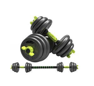 Juego De Mancuernas De 30 Kg Con Union Light Green
