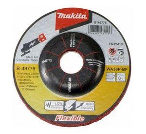 Disco Desbaste Flexible 115x4,0x22,23mm WA36P Makita B-49775
