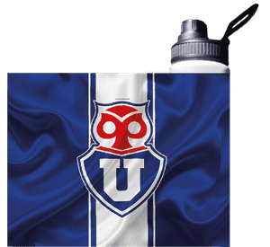 BOTELLA ESTAMPADA U DE CHILE FUTBOL BULLA REGALO 850ML