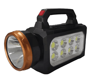 Foco Minero Linterna Cabeza 4 Tipos Luz Led Frontal Usb Blanco Negro