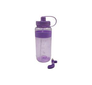 Botella de Agua Plástica Morada 2000ml