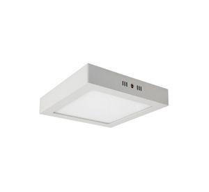 Panel LED Cuadrado Sobrepuesto 6W Luz Cálida