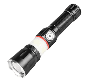 Linterna Manual Recargable Led Flashlight 360°multifuncional