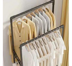 Perchero Doble Organizador Con Ruedas 5 Niveles
