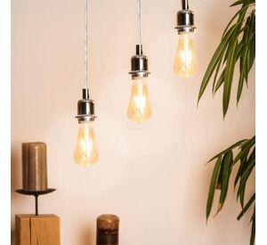 AMPOLLETA CRISTLA AMBAR 4W E27 DM64 2200K 220LM 1X4 COD.110055