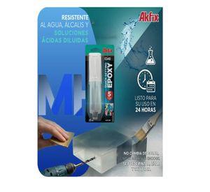 Pack 6 Adhesivo Epoxi Multiuso Akfix E340 Jeringa 25ml