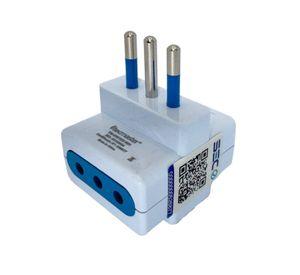 Enchufe Adaptador de pared 3 Tomas TM-800102wh Tecmaster