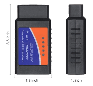 Escáner OBD2 WiFi ELM327 para iOS y Android