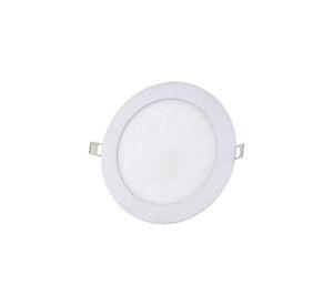 Panel Led Circular 6w Luz Blanco Frío Empotrado Blanco Bp
