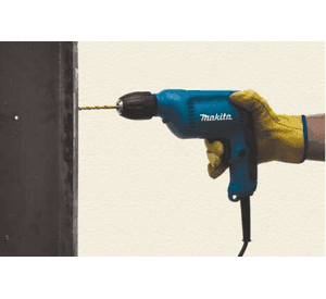 Taladro Rotación Makita 450w De 3/8 Con Mandril Rápido Makita 6413