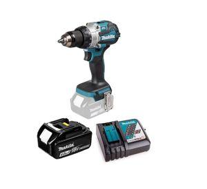 Taladro Atornillado Percutor 13 mm (1/2) 110Nm Makita DHP489 (4 Ah)