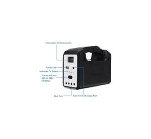 Kit Camping 3 Ampolletas Led Solar 36 Hrs 220 V USB
