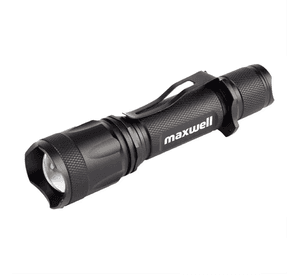 Linterna Led Tactica Maxwell Recargable Usb Impermeable
