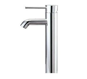 Monomando Lavamano Newport Alta Aquakit Plateado 30cm
