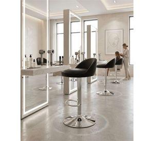Set 2 Sillas de Bar Ergonómicas Ajustable con Apoyapiés