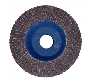 Disco traslapado 115 X 22 grano 120 carburo silicio - concreto Makita D-28189