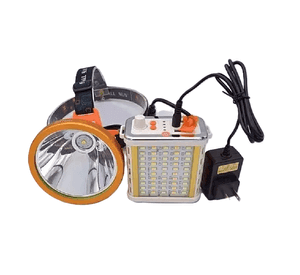 Linterna Foco Led 800w (reales) Caza Camping Minero Lampara Blanco
