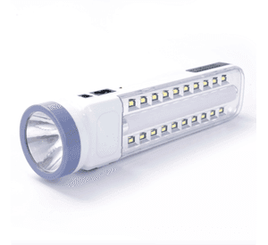 Linterna Emergencia Led Recargable A Pila 3 En 1