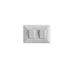 Interruptor Doble 220v Encendido Apagado Certificado Stanford Sec Blanco