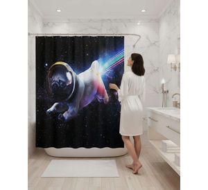 Juego de Cortina de Baño Tela Género + Forro Impermeable T14