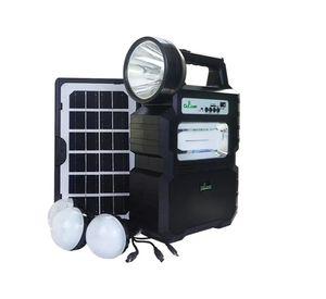 Kit Lampara Solar De Camping Usb Mas Radio y Bluetooth